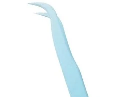 Oem Plastikiniai pincetai - 12 cm - lenkti - universalūs pincetai