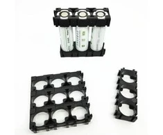 Akumuliatorius Oem Plastikinis 3x4 laikiklis Li-Ion 18650 akumuliatorių pakavimui - 12 vnt