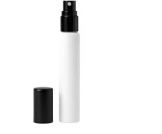 Plastikinis butelis su metaliniu dangteliu 30ml - mėginio buteliukas