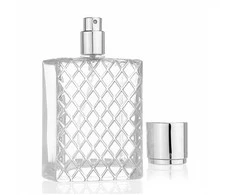Plastikinis butelis su metaliniu dangteliu 30ml - mėginio buteliukas
