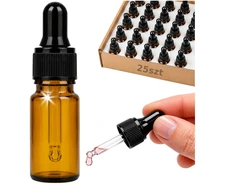Plastikinis butelis su metaliniu dangteliu 30ml - mėginio buteliukas