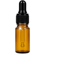 Plastikinis butelis su metaliniu dangteliu 30ml - mėginio buteliukas