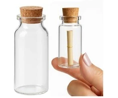 Oem Plastikinis butelis su metaliniu dangteliu 30ml - mėginio buteliukas