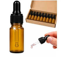Plastikinis butelis su metaliniu dangteliu 30ml - mėginio buteliukas