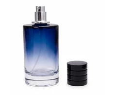 Plastikinis butelis su metaliniu dangteliu 30ml - mėginio buteliukas