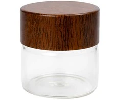 Plastikinis butelis su metaliniu dangteliu 30ml - mėginio buteliukas