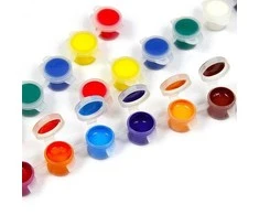 Oem Plastikinis indelis 6x5ml su kubiniu cirkoniu - kombinuoti, uždari indai