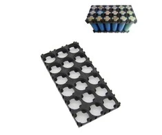 Oem Plastikinis laikiklis 6x3 Li-Ion 18650 akumuliatoriams pakuoti - 18 vnt