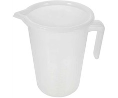 Oem Plastikinis matavimo puodelis 400 ml - virtuvinis matavimo puodelis 0.4 l - ąsotis su rankena