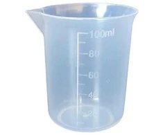 Oem Plastikinis puodelis su matavimo puodeliu 100ml - virtuvės matavimo puodelis