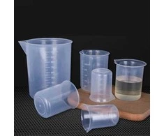 Oem Plastikinis puodelis su matavimo puodeliu 250/300ml - virtuvės matavimo puodelis