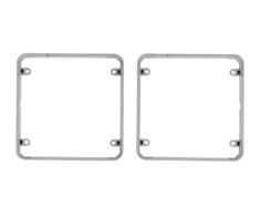Plastikinis rėmelis - plastikinis rėmelis M5Stack modulių prototipams - pilkas - 2 vnt - M5Stack A119