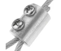 Oem Plieninio kabelio tvirtinimas - G tipas 8x11.6 mm - plieno kabelio gnybtas