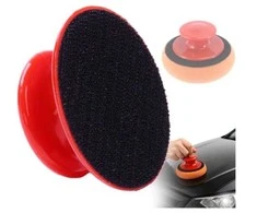 Oem Plokščia poliravimo kempinė 125 mm - oranžinė - valymo padas - vaškavimui