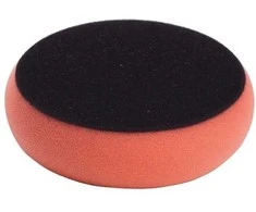 Oem Plokščia poliravimo kempinė 125 mm - oranžinė - valymo padas - vaškavimui