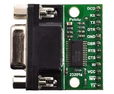 Pololu 23201a, UART keitiklis, RS-232 su DB9 jungtimi, Pololu 126