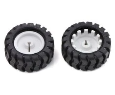 Oem Pololu ratai 42x19mm - 2 vienetai