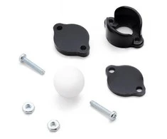 Oem Pololu rutulinis ratukas su 12.7 mm skersmens plastikiniu rutuliuku