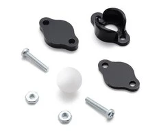 Oem Pololu rutulinis ratukas su 9.525 mm skersmens plastikiniu rutuliuku