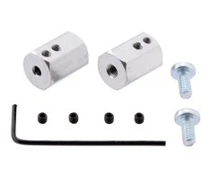 Oem Pololu šešiakampis ratų adapteris 12mm/3mm 2 vienetai