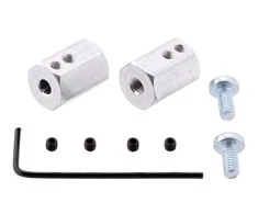 Oem Pololu šešiakampis ratų adapteris 12mm/4mm - 2 vienetai