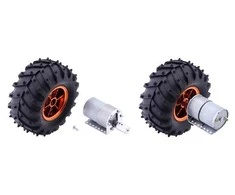 Oem Pololu šešiakampis ratų adapteris 12mm/6mm - 2 vienetai