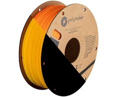Polymaker Filamento Polimaker PolyLite Šviečiantis PLA 1.75mm 1kg - Oranžinė