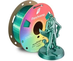 Polymaker Panchroma PLA DUAL SILK plastikas - Jadeite Žalias-Chrome