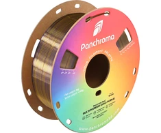 Polymaker Panchroma PLA DUAL SILK plastikas - Sovereign Gold-Violetinė