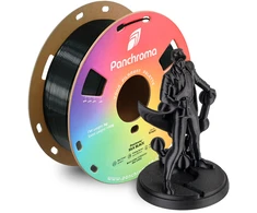 Polymaker Panchroma PLA Silk 1.75mm 1kg - Silk Juodas
