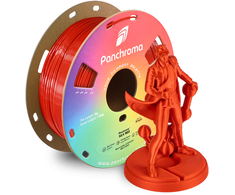 Polymaker Panchroma PLA Silk 1.75mm 1kg - Silk Raudona