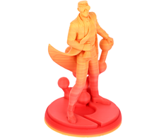 Polymaker Panchroma PLA Gradient Matte 1.75mm 1kg - Spring (Rožinė-Peach)