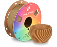 „Polymaker Panchroma PLA“ matinis 1,75 mm 1kg – medžio rudos spalvos