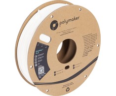 Polymaker PolyMax Tough PLA plastikas 0.75kg 2.85mm - Baltas