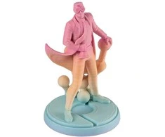 Polymaker PolyTerra Gradient PLA plastikas 1.75mm 1kg - Pastel Rainbow