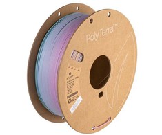 Polymaker PolyTerra Gradient PLA plastikas 1.75mm 1kg - Pastel Rainbow