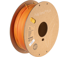 Polymaker Polyterra PLA gradient plastikas 1kg 1.75mm - Summer (Savannah Geltona-Arctic Teal)