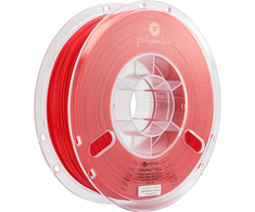 Polmask Polymaker PolyMax Tough PLA - 0.75kg - 1.75mm - Raudonas