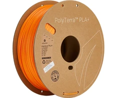 Polymaker PolyTerra PLA+ - 1kg - 1.75mm - Oranžinis