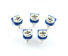 Oem Potenciometras su tvirtinimu gale 100kΩ - 5 vnt
