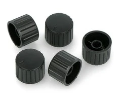 Oem Potenciometro rankenėlė GC20 juoda - 6/20mm - x5