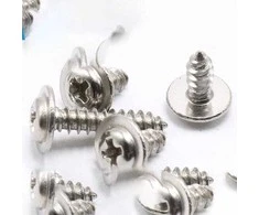 Oem Poveržlės varžtas 2.3x8mm - Lakštinio metalo varžtas - 10 vnt - plokščia galvutė - PWA2.3X8X5
