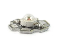Oem Power LED Star 3W LED - žalias su radiatoriumi