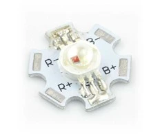 Oem Power LED Star 3W - RGB su radiatoriumi