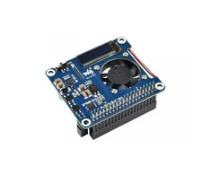 Power over Ethernet HAT (B), 802.3af PoE ir tinklo priedėlis, skirtas Raspberry Pi 3B+/4B, Waveshare 18014