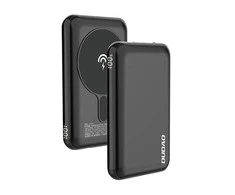 Powerbank Dudao TGK1 10000mAh, USB-C, 15W (juoda)