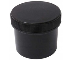 Oem PP prisukamas indas – 250 ml – juodas – apvalus