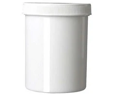 Oem PP prisukamas indas – 500 ml – baltas – apvalus