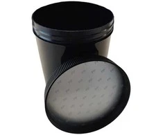 Oem PP prisukamas indas – 500 ml – juodas – apvalus