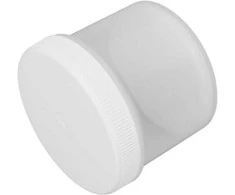 Oem PP užsukamas indas - 250 ml - Pusiau skaidrus - Apvalus